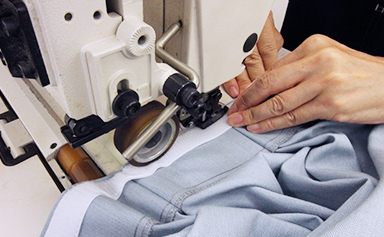 縫製と検尺 イメージ